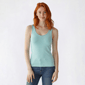 Juniors Eye Candy Butter Jersey Sweetheart Neck Tank Top - image 1