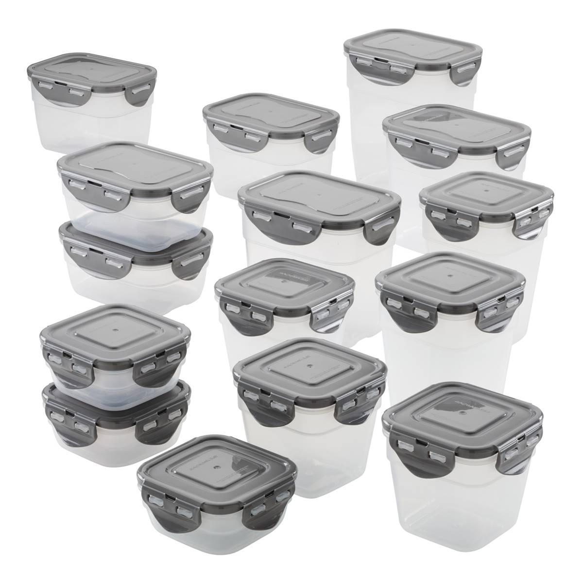 Rachael Ray 30pc. Leak-Proof Stacking Food Storage...
