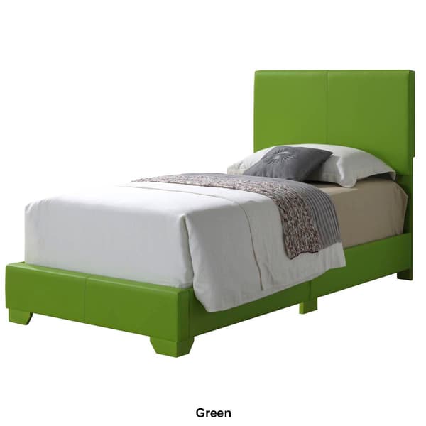 Passion Furniture Aaron Panel Bed Frame - Twin