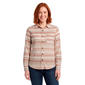 Womens Angels Forever Young Long Sleeve Plaid Flannel - image 1