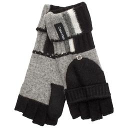 Womens Calvin Klein Color Block Flip-Top Gloves