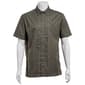 Mens Preswick & Moore(R) Microfiber Striped Plaid Button Down Shirt - image 1