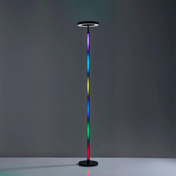 Simplee Adesso Luther RGB Color Changing Torchiere