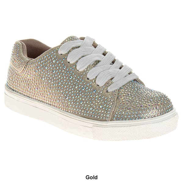 Big Girls Badgley Mischka Glitzy Fashion Sneakers
