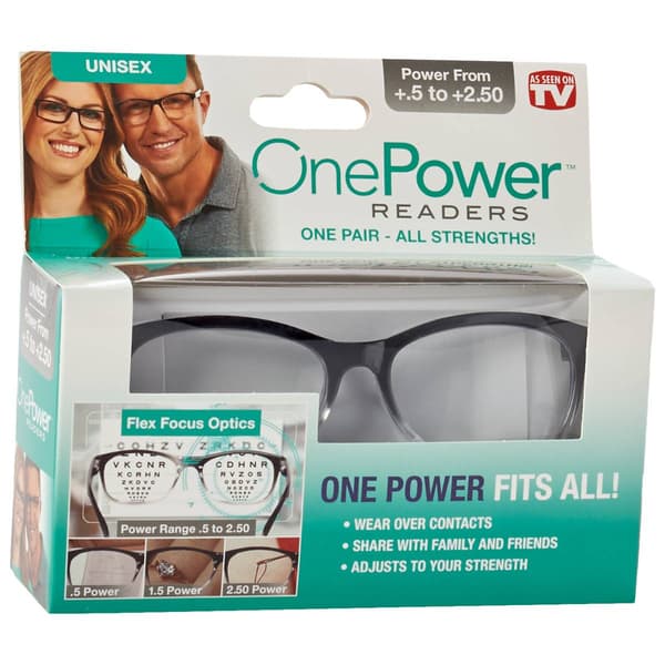 As Seen On TV One Power Round Reader Glasses - image 