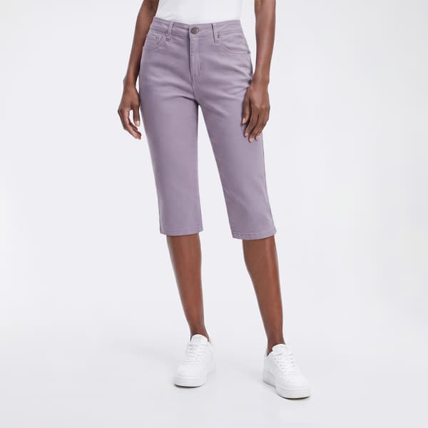 Womens Tailormade 5 Pocket 14in. Capris - image 