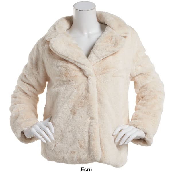 Juniors Outermix Classic Faux Fur Jacket