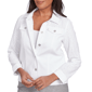 Petite Alfred Dunner Crystal Springs Eyelet Denim Jacket - image 5
