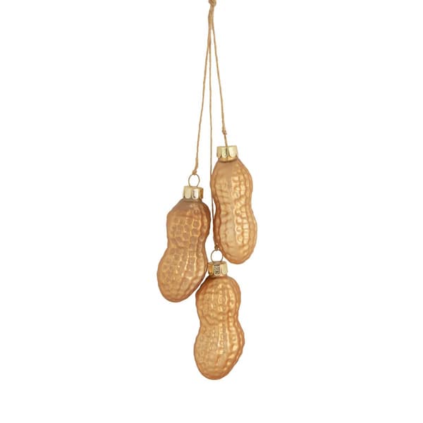 Northlight Seasonal Peanut Cluster Glass Christmas Ornament