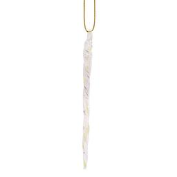 Kurt Adler Glass Glow-in-the-Dark Icicle Ornament - Set of 24