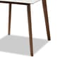 Baxton Studio Kaylee Walnut Brown Finished Wood Dining Table - image 4