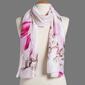 Womens Renshun Pretty Rose Silk Scarf - image 1