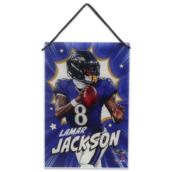 Open Road Ravens Jackson Small Hanging Acrylic