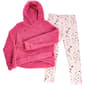 Girls (7-16) RBX Fleece Hoodie w/ Paint Splatter Leggings - image 1