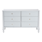 Baxton Studio Callison Spindle 6-Drawer Farmhouse Dresser - image 4