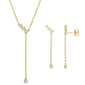 Diamond Classics(tm) 1/3ctw. Diamond Earrings & Necklace Set - image 1