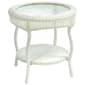 Belle Haven Table with Glass Top & Shelf - image 1