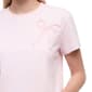 Womens Wildfox Short Sleeve Bow Pretty Jamie Graphic Tee - image 5