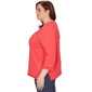 Plus Size Alfred Dunner Port Side 3/4 Sleeve Embroidery Blouse - image 4
