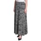 Womens NY Collection Pull-On Floral Dot O-Ring Skirt - image 3