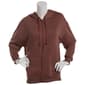 Juniors Green Goddess Fleece Boyfriend Zip Up Hoodie - image 1