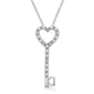 Nova Star(R) Sterling Silver 1/10ctw. Lab Grown Diamond Pendant - image 1
