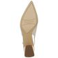 Womens Franco Sarto L-Racer Leather Slingback Pumps - image 5