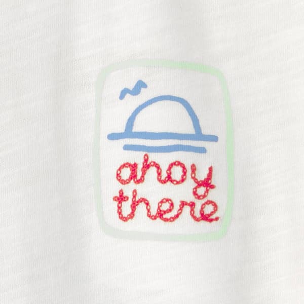 Toddler Boy Carter''s Ahoy There Graphic Ss Tee