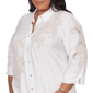 Plus Size Alfred Dunner Natural Wonder Paisley Casual Button Down - image 5