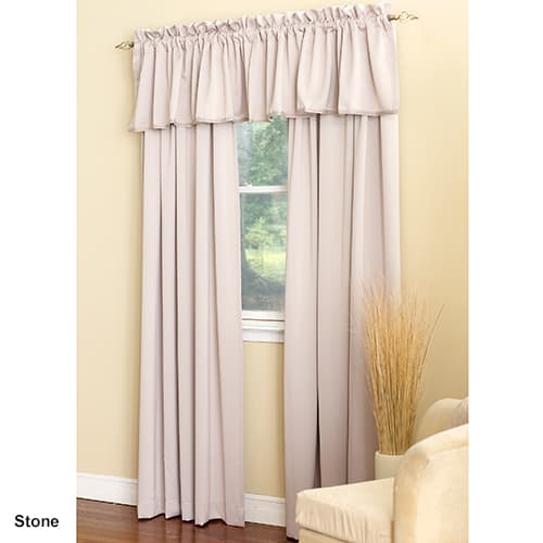 Madison Room Darkening Rod Pocket Curtain Panel