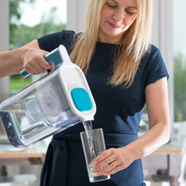Aqua Optima 6-Cup Water Filter Pitcher w/ 1 Evolve+ Water Filter