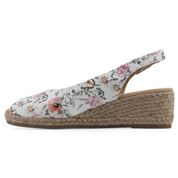 Womens White Mountain Maize Espadrille Sandals