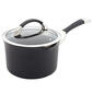 Circulon&#40;R&#41; Symmetry 3.5qt. Straining Saucepan - Black - image 1