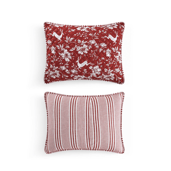 Martha Stewart Dancing Deer Quilt Set