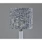 Adesso Ambrose Table Lamp with Pleated Navy/White Fabric Shade - image 7