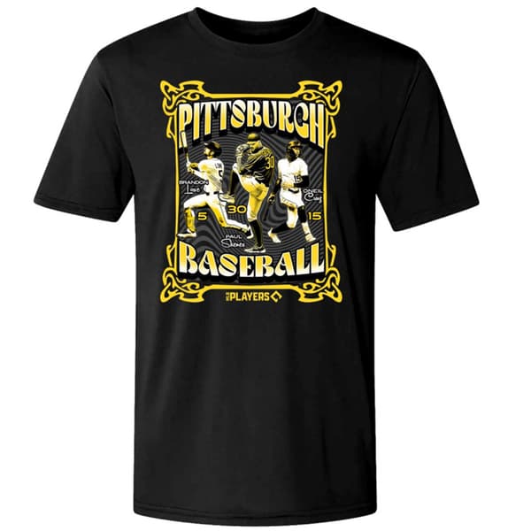 Mens Pittsburgh Baseball Retro Team Tee - image 