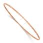 Gold Classics&#40;tm&#41; 14kt. Rose Gold Polished Slip-On Bangle Bracelet - image 1