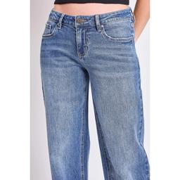 Juniors YMI® Low Rise Loose Wide Leg Jeans