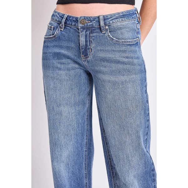 Juniors YMI® Low Rise Loose Wide Leg Jeans