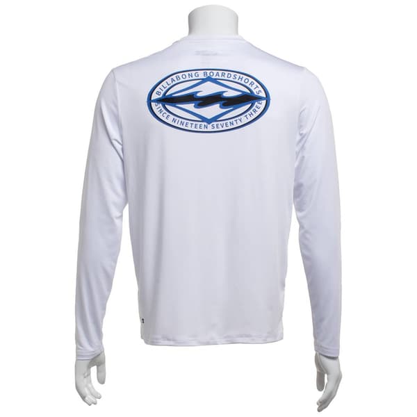Young Mens Billabong Taco Long Sleeve Rashguard
