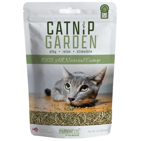Multipet Catnip Garden - 10oz. - image 