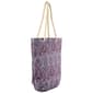 Renshun Quilted Tote - Grey/Purple - image 2
