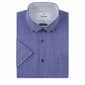 Mens Tom Baine Short Sleeve Regular Fit Checkered Dress Shirt - image 2