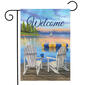 Briarwood Lane Waterfront Retreat Nautical Garden Flag - image 1
