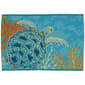 Liora Manne Sea Turtle Garden Rectangular Accent Rug - image 1