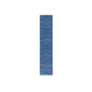 HomeRoots Blue Abstract Washable Runner Rug - image 2