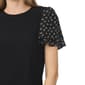 Womens Cece Short Daisy Floral Sleeve Blouse - image 3