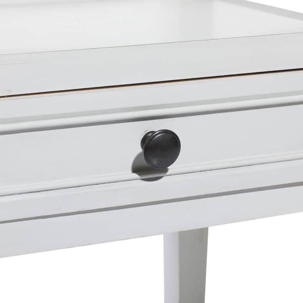 9th & Pike&#174; White Pine Traditional Accent Table