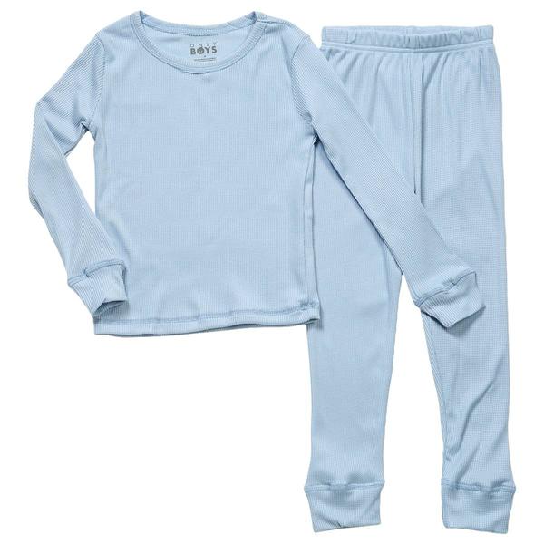 Boys (4-10) Only Boys® Just Chill Yummy 4pc Pj set - White/Blue