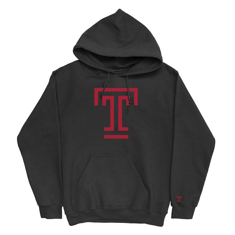 Mens Temple University Big Mascot Hoodie